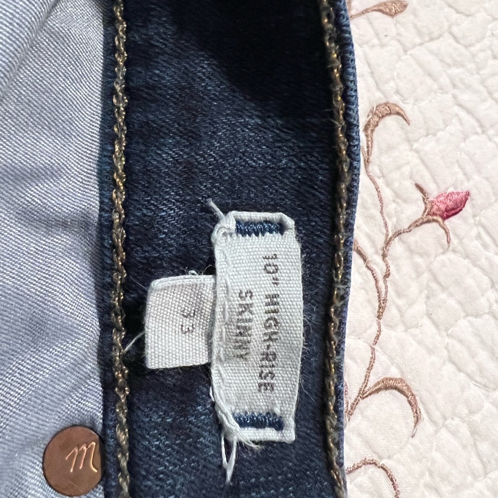 Madewell - 10” High-Rise Skinny